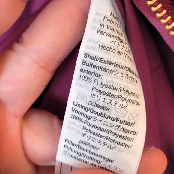 J. Crew Fuscia Quilted Zip-Up Vest Size XS - Picture 7 of 7